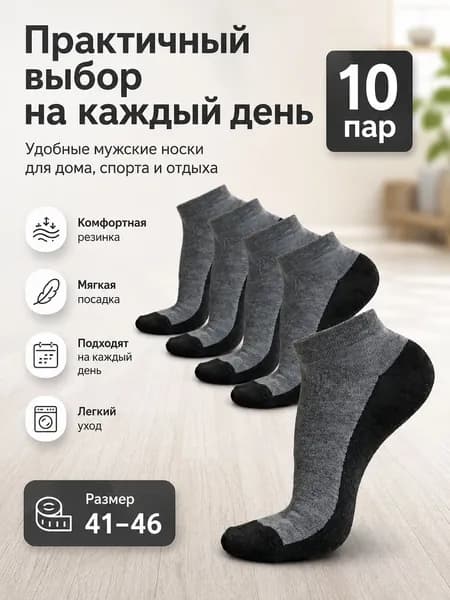Носки мужские Носки, 10 пар