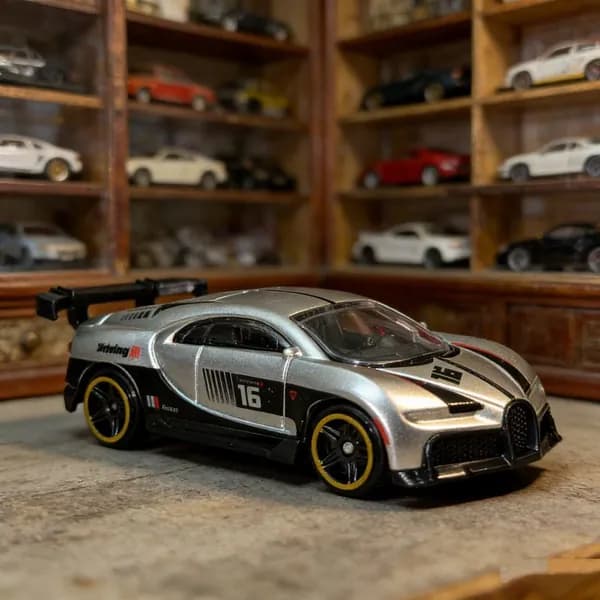 Модель суперкара Bugatti Veyron из сплава детализированная миниатюрная коллекционная модель автомобиля с реалистичным дизайном