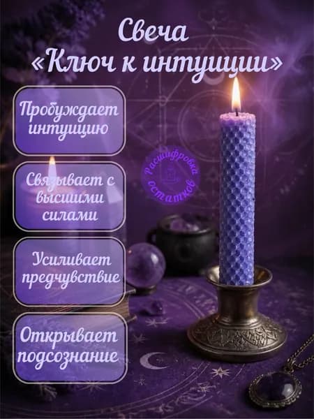 Свеча Ключ к интуиции