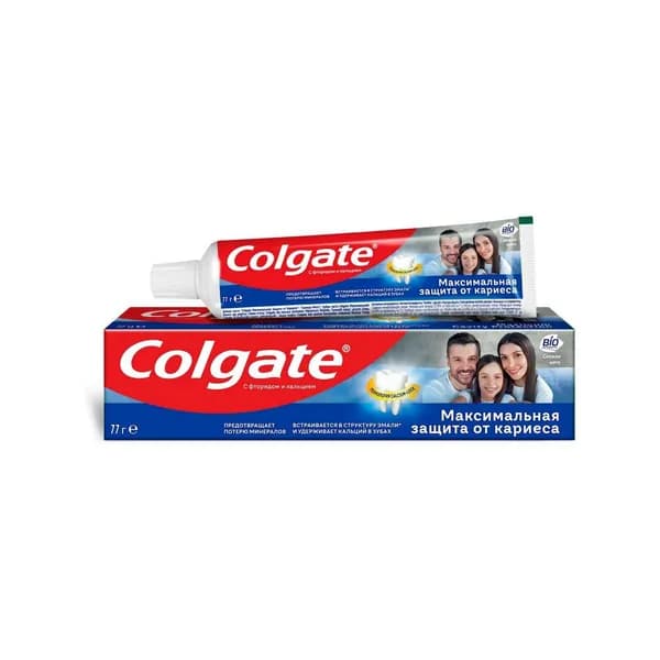 Colgate Зубная паста Максимальная защита от кариеса Свежая мята, 50 мл - 1 шт