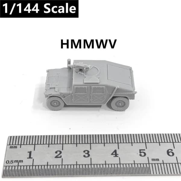 Миниатюрная модель танка в масштабе 1:144, напечатанная на 3D-принтере, из смолы, основные боевые танки армии США Второй мировой войны M4A1/M3/M26/M4A3/M1128