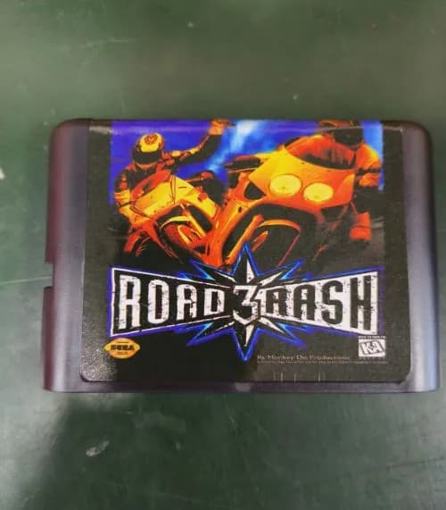 Игровой картридж для приставки 16 bit: ROAD RASH 3 (Русская версия)