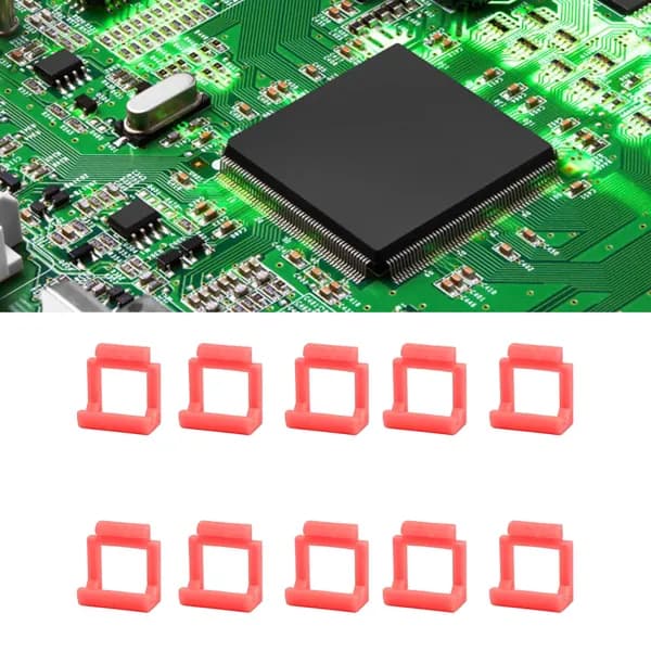 Фиксатор переходной платы PCIe красный