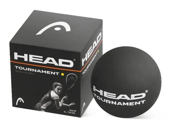 Мячи для сквоша HEAD 1-Yellow Tournament x 1PCS
