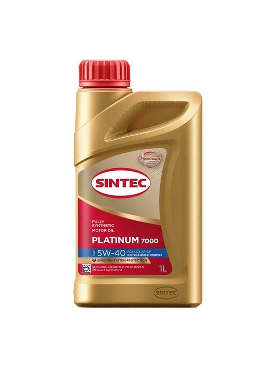 SINTEC Platinum 5W-40 Масло моторное, Синтетическое, 1 л
