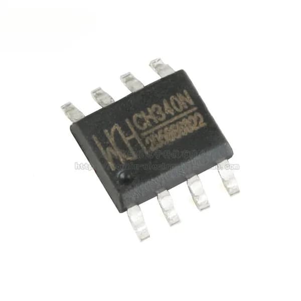1 штука микросхемы CH340N SOP-8 USB-последовательного порта с встроенным кварцевым осциллятором
