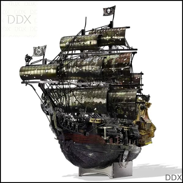 Металлические 3D-модели Piececool для взрослых, наборы моделей мести королевы Анны для праздничных подарков