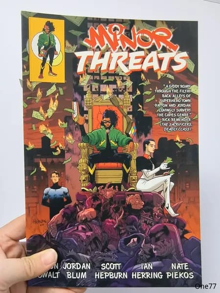 Minor Threats Volume 1: A Quick End To A Long Beginning Patton Oswalt, Jordan Blum Книга рецептов на английском языке