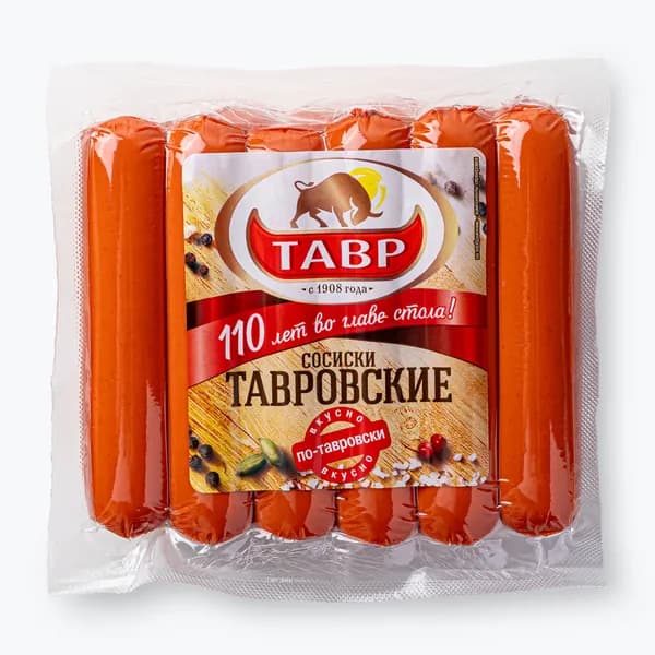 Сосиски Тавровские 600 г, Тавр