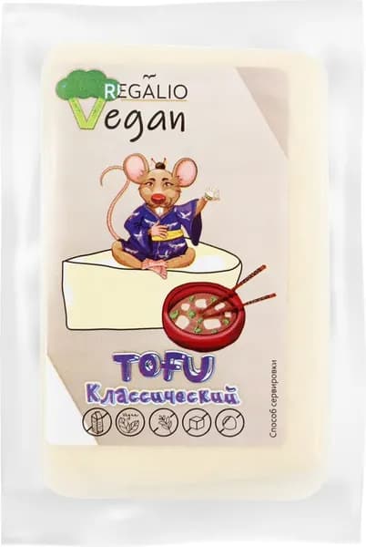 Продукт соевый REGALIO VEGAN Тофу Классический, 200г 3 шт.