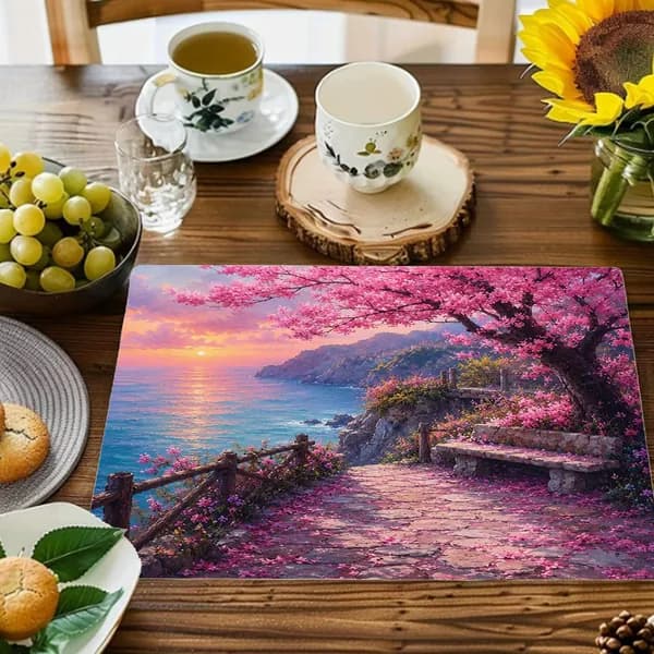 Салфетка сервировочная Искусственные материалы 32x42см, 1шт.