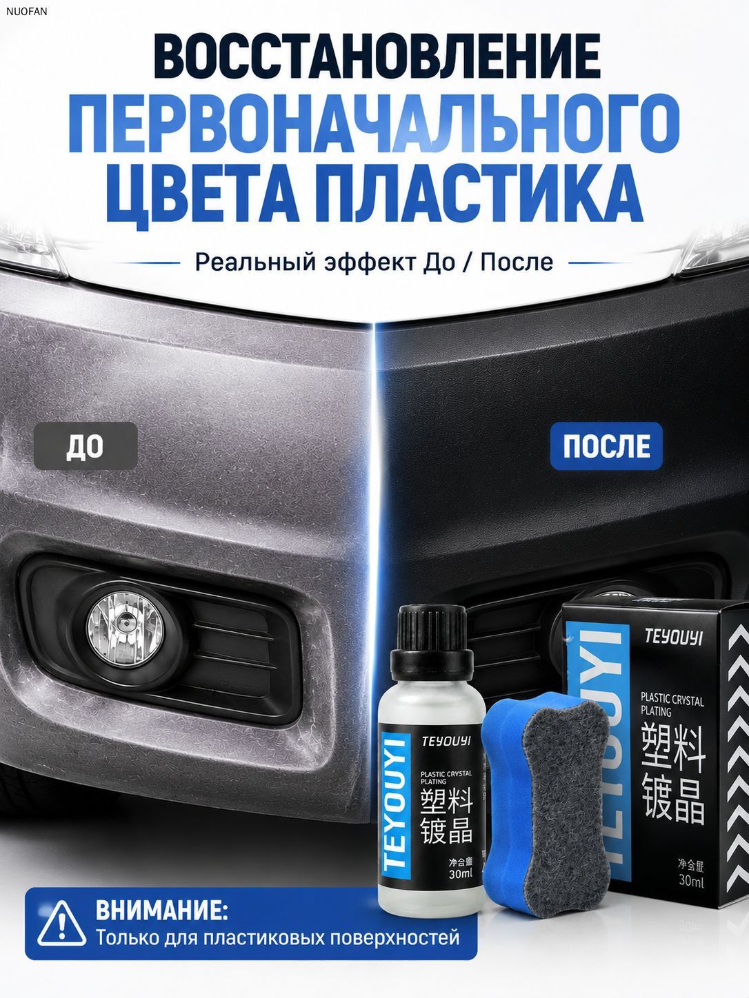 Набор автохимии Готовый раствор, 30 мл, 1 шт.