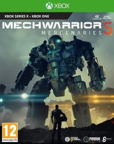 Игра MechWarrior 5 Mercenaries Xbox One, Series X Русская Версия Диск на Xbox