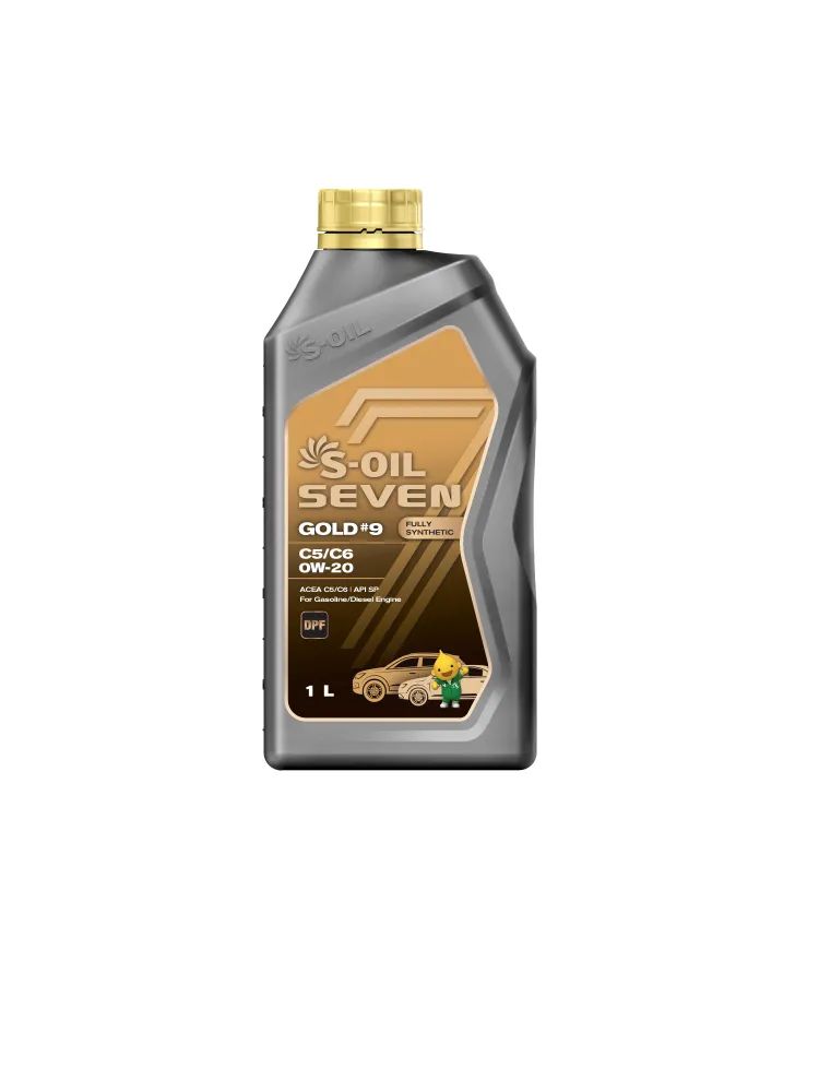 S-OIL SEVEN gold#9 c5/c6 0W-20 Масло моторное, Синтетическое, 1 л