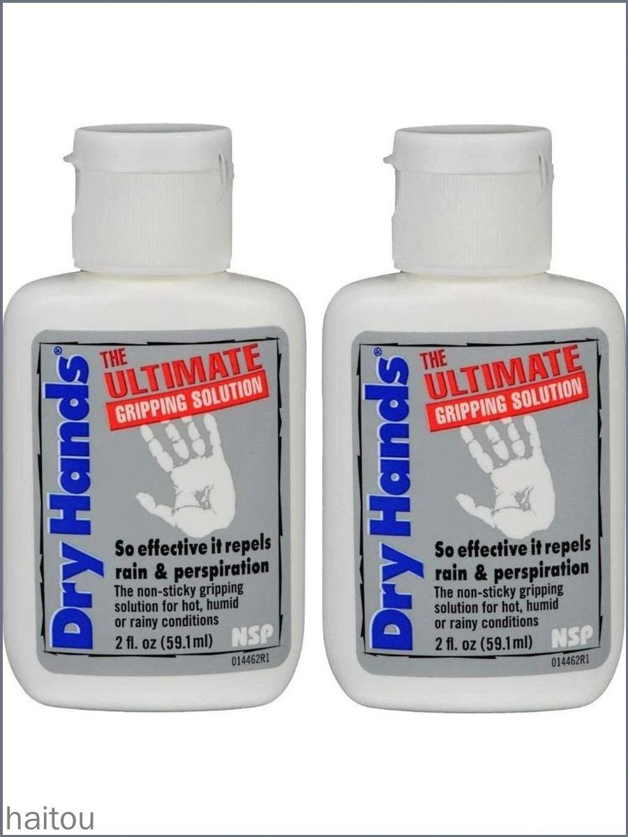 2 упаковки DRY HANDS 2 oz Жидкий порошок Sport Grip для танцев на пилоне, гольфа и тенниса