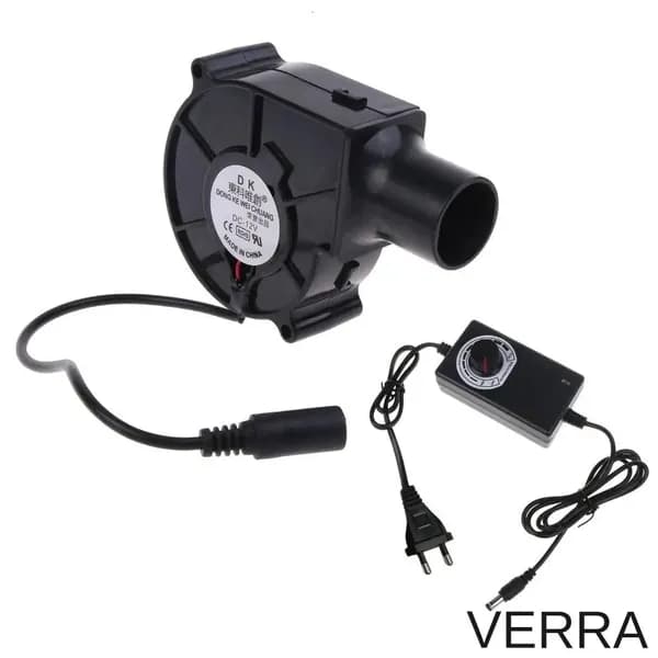 Портативный вентилятор для барбекю 12V, EU