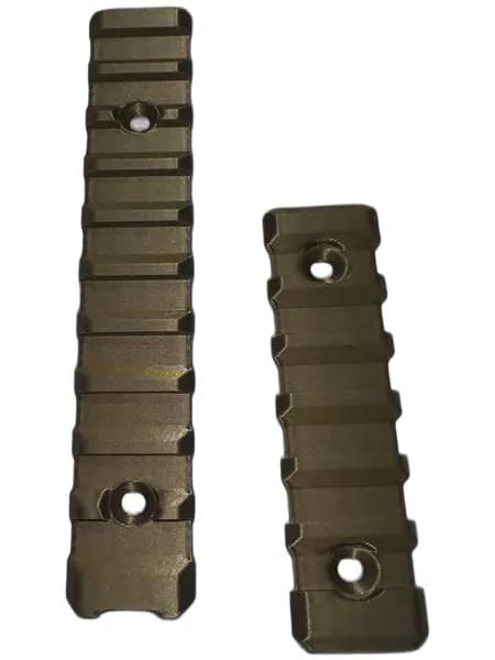 Планки Пикатинни для страйкбольного пистолета AAP-01 Smoof Mate Urban Edition bronze