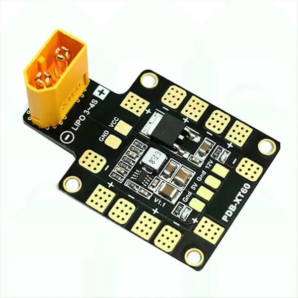 Для Matek Systems PDB Power Distribution Board XT60 с BEC 5V 12V