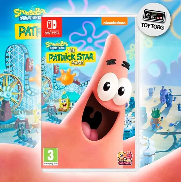 Игра SpongeBob SquarePants: The Patrick Star Game (английская версия) для Nintendo Switch