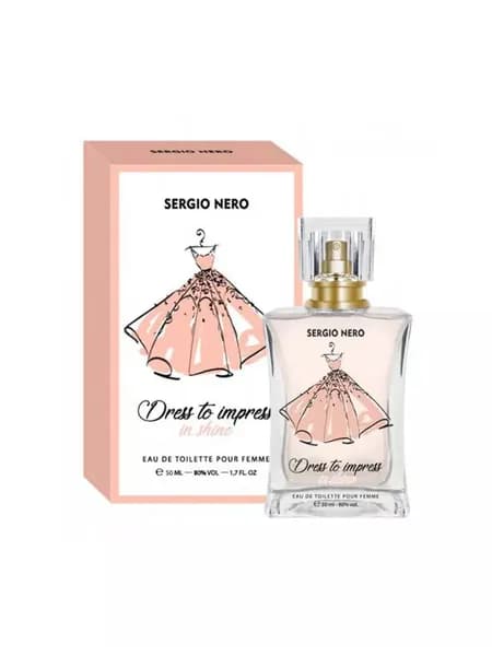 Sergio Nero Dress to Impress In Shine Туалетная вода Женская 50мл