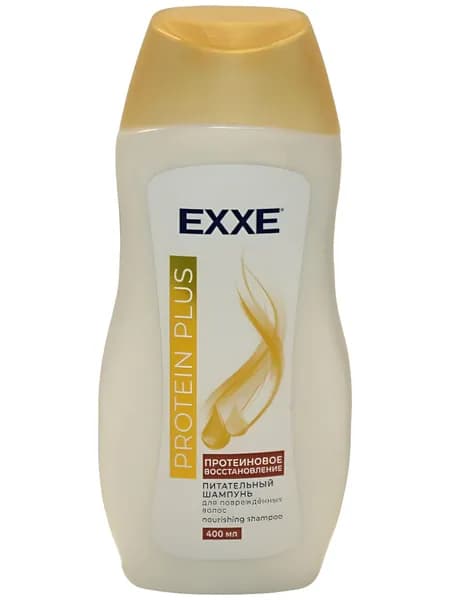 EXXE Питательный шампунь PROTEIN PLUS "Протеиновое восстановление" 400мл