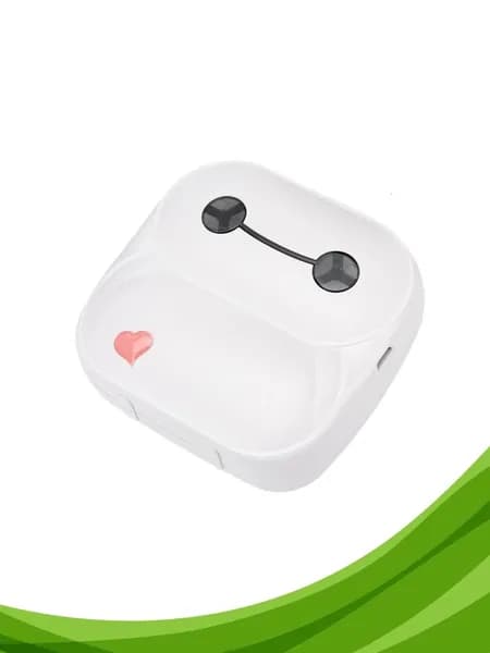 Портативный ручной принтер с беспроводной функцией, Белый