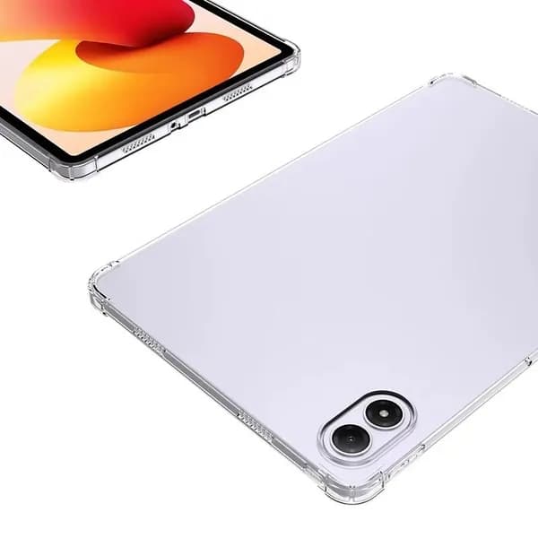 Прозрачный чехол для Xiaomi Redmi Pad 2 Pro 12.1" 2025, Совместимость Redmi Pad 2 Pro 5G 12,1 дюйма с антиударным аэроамбушюром, силиконовая мягкая TPU-оболочка для планшетов