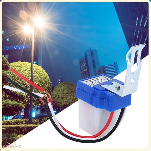 Переключатель датчика освещенности AS-10A-12V