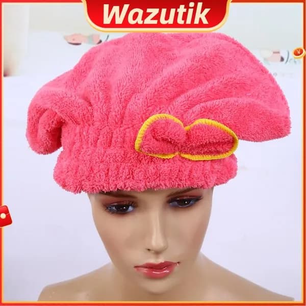 Шапка для сушки волос, эластичная и долговечная, для быстрой сушки