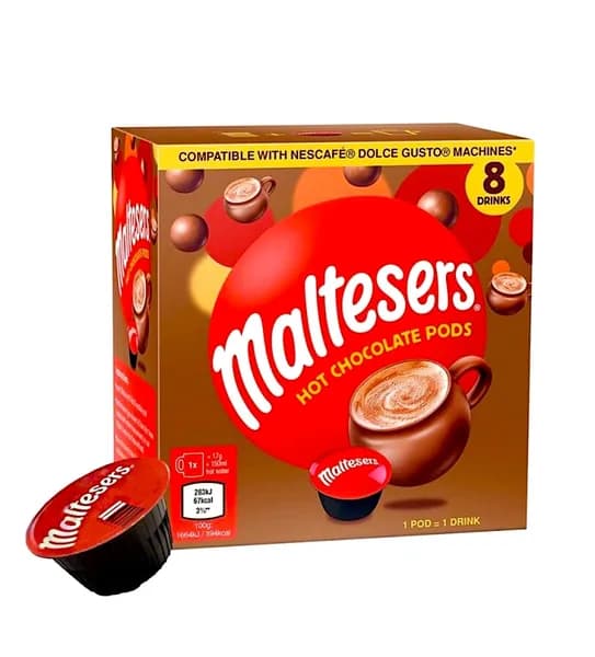 Горячий шоколад Maltesers в капсулах 17 гр, 8 шт Dolce Gusto