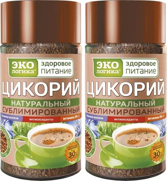 Московская кофейня на паяхъ Цикорий растворимый Экологика Классический, 85 г, 2 штуки