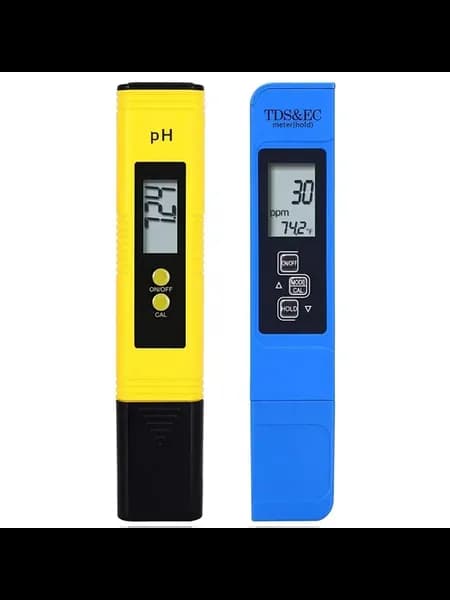 2 шт. Цифровой TDS PH-метр 0-9990 ppm