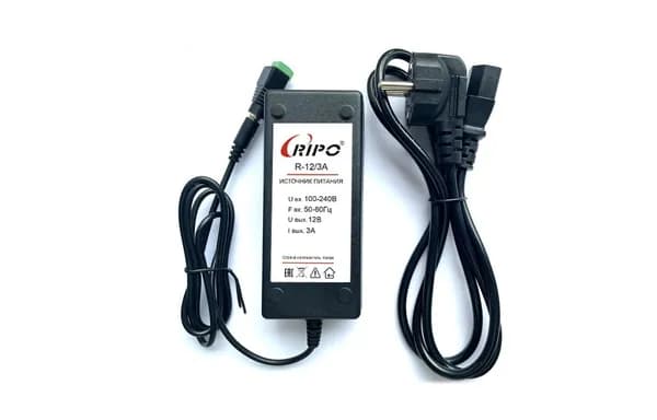 Импульсный блок питания 12 В, 3А. Вх.напряжение сети 100-240V, 50-60Гц