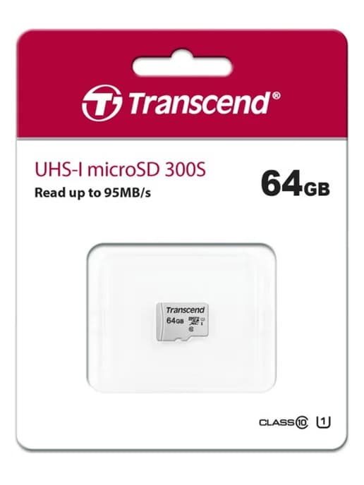 Карта памяти 300S microSDXC (TS64GUSD300S), 64 ГБ