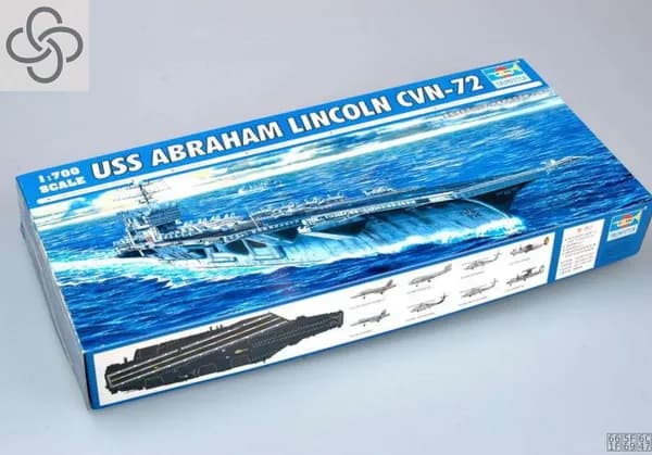 Trumpeter 1/700 05732 USS Abraham Lincoln CVN-72 Модель сборки корабля