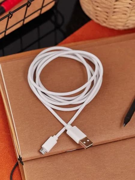 Micro USB кабель Rexant, шнур микро usb 1.8м белый