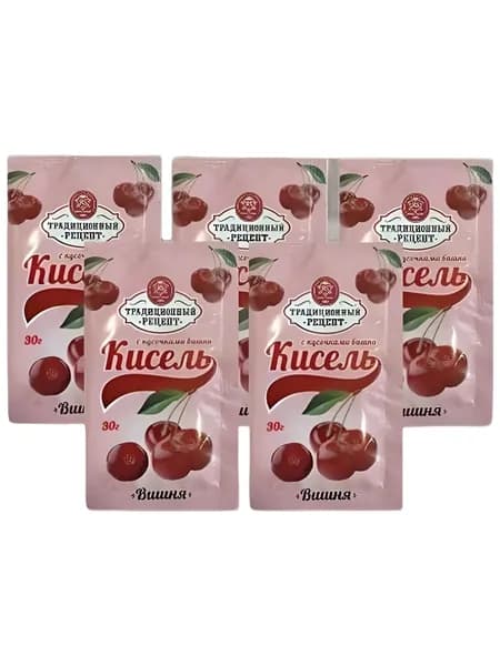 Кисель вишневый 5 шт х 30 г