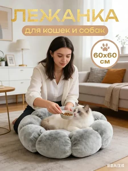 Лежанка для животных собак и кошек