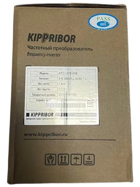 Преобразователь частоты KIPPRIBOR AFD-L015.43B