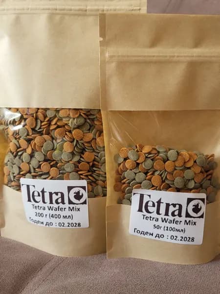 Корм для сомиков 30г (60мл) Tetra Wafer Mix креветок, рачков в маленьких таблетках