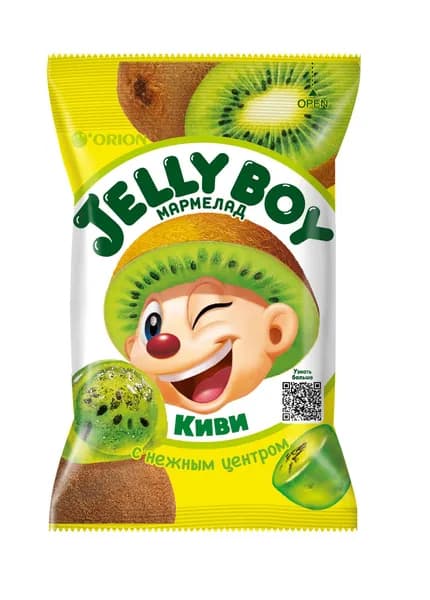 Orion Жевательный мармелад, Jelly Boy, Киви, 66 г