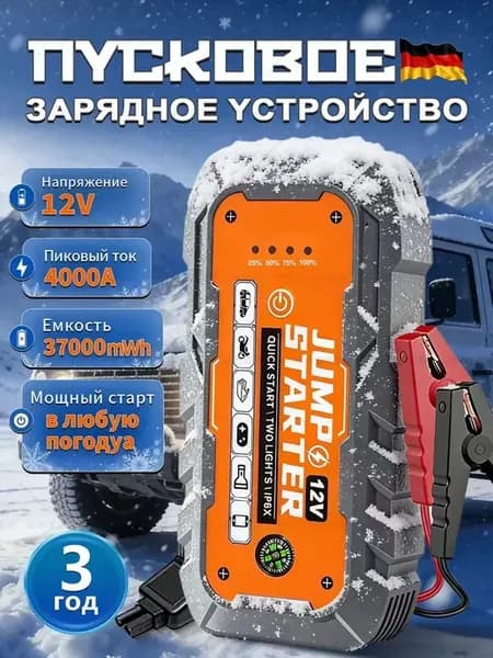 Пусковое зарядное устройство для автомобиля 12 в