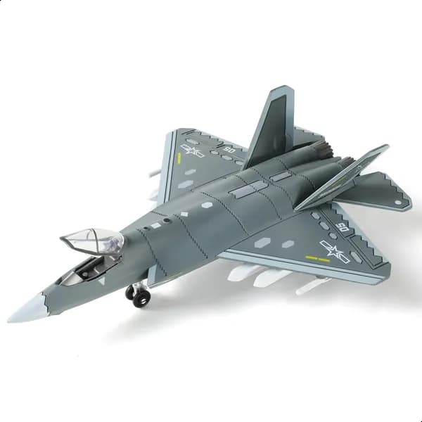 Игрушка-военный самолет J-35 SEBUNAS масштаба 1/72, быстрособирающаяся модель, китайский истребитель ВВС, набор для сборки пластиковых моделей, подарок для взрослых и детей (30 деталей)