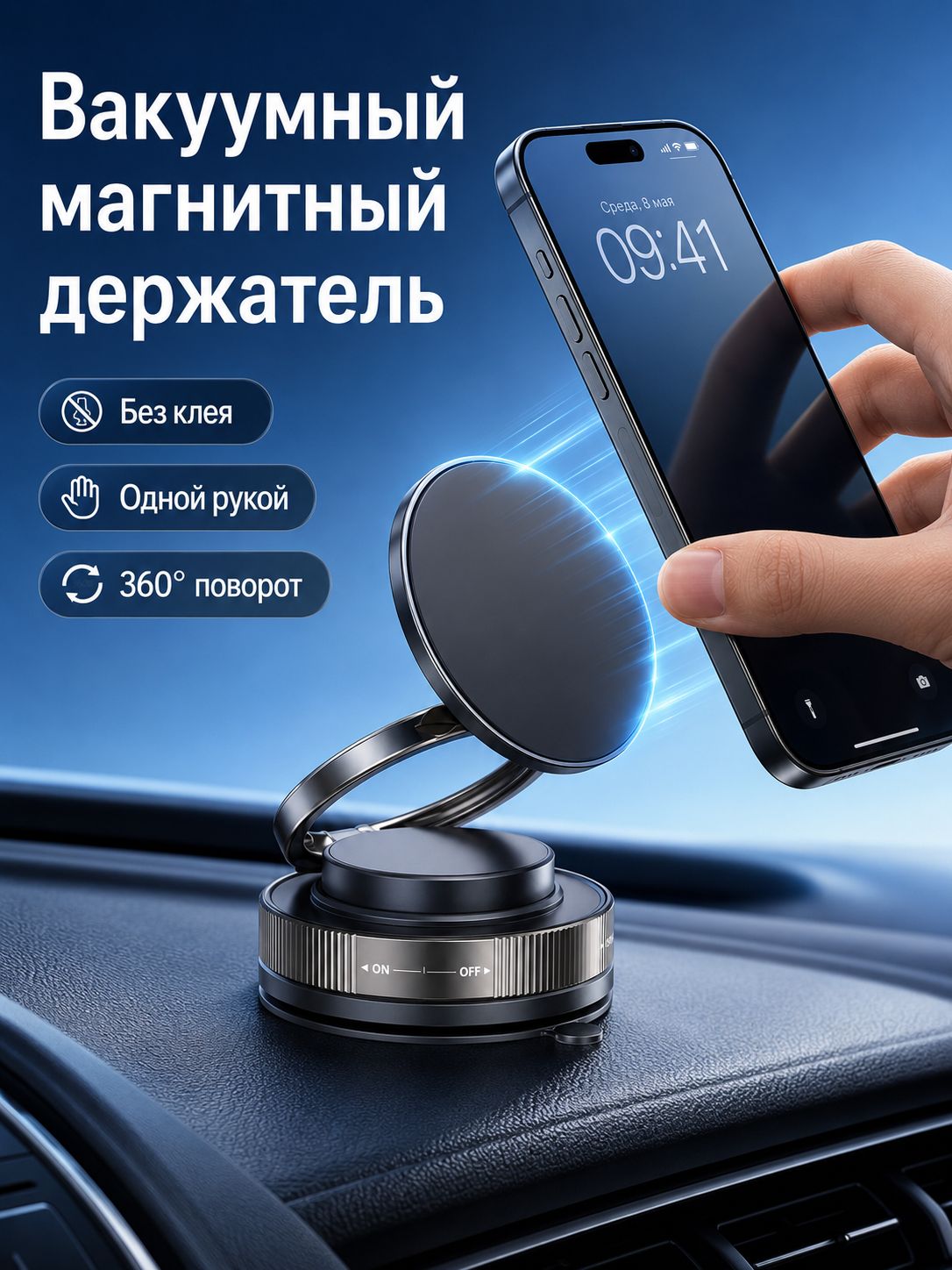 ,Держатель автомобильный, Держатель для телефона