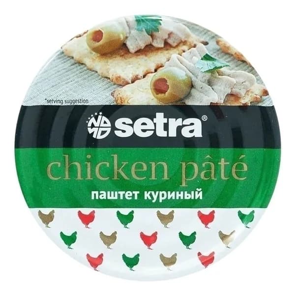 Паштет куриный Setra Halal 100 г