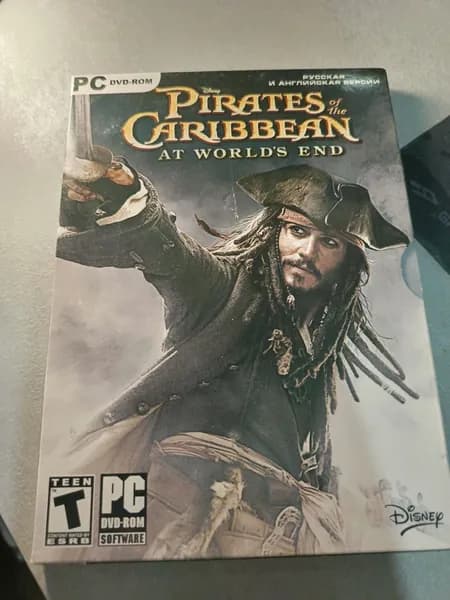 Диск с винтажной игрой для слабого ПК Pirates of the Caribbean At world's end