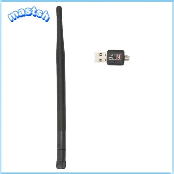 USB WiFi адаптер, мини сетевой адаптер с возможностью шифрования WPA/WPA2 для ПК и ноутбуков