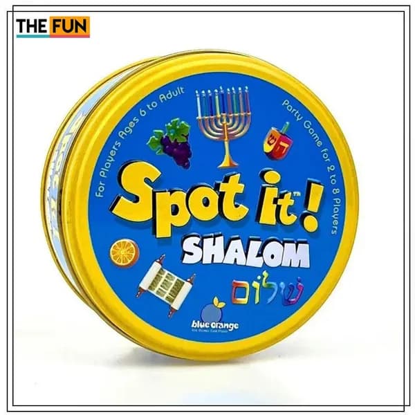 Настольная игра Доббль/ Дубль Spot it! Spots Спорт- отличное развлечение для всей семьи и забавный подарок на Рождество!