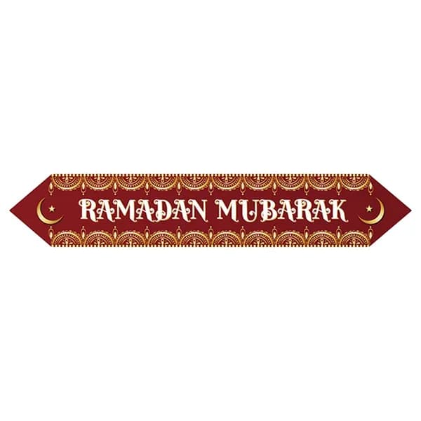 Скатерть Eid Mubarak с золотой звездой