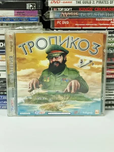Видеоигра Тропико 3 (TROPICO) 2009 на DVD